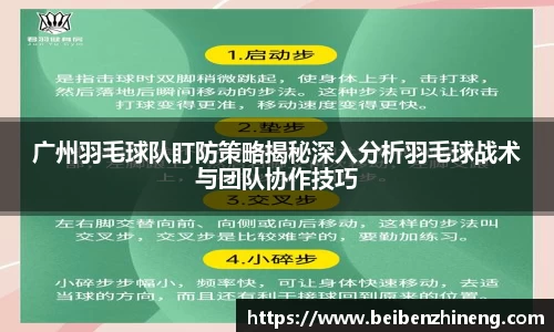 广州羽毛球队盯防策略揭秘深入分析羽毛球战术与团队协作技巧
